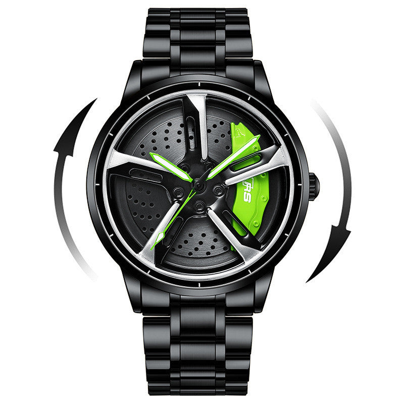Audi RS6 - Premium Gyro Rim Watches