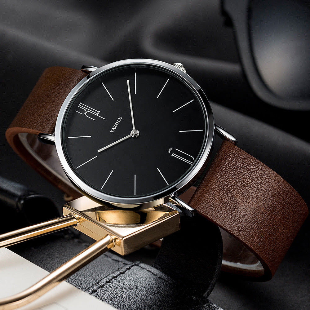 Monoré - Men's Premium Leather Slim Watch