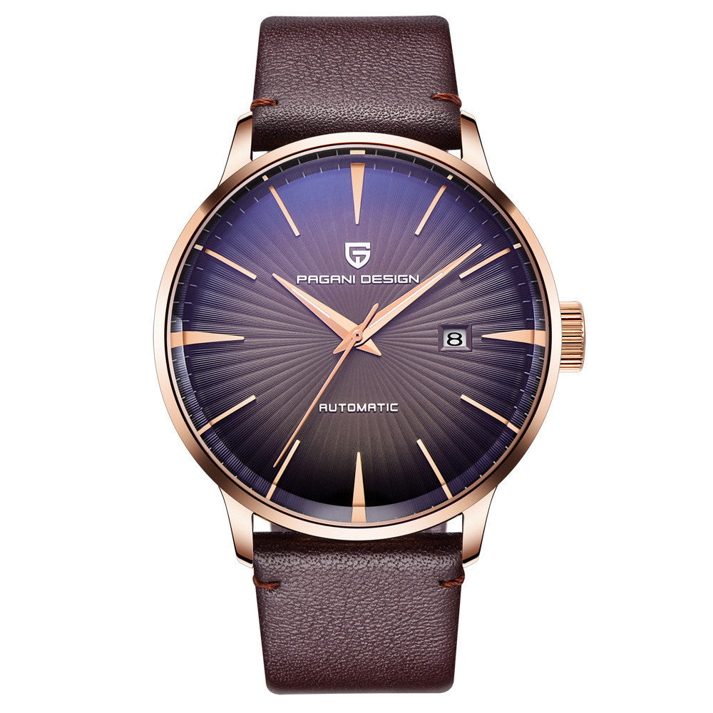 Hald - Men's Luxe Automatic Pagani Watch Leather Edition