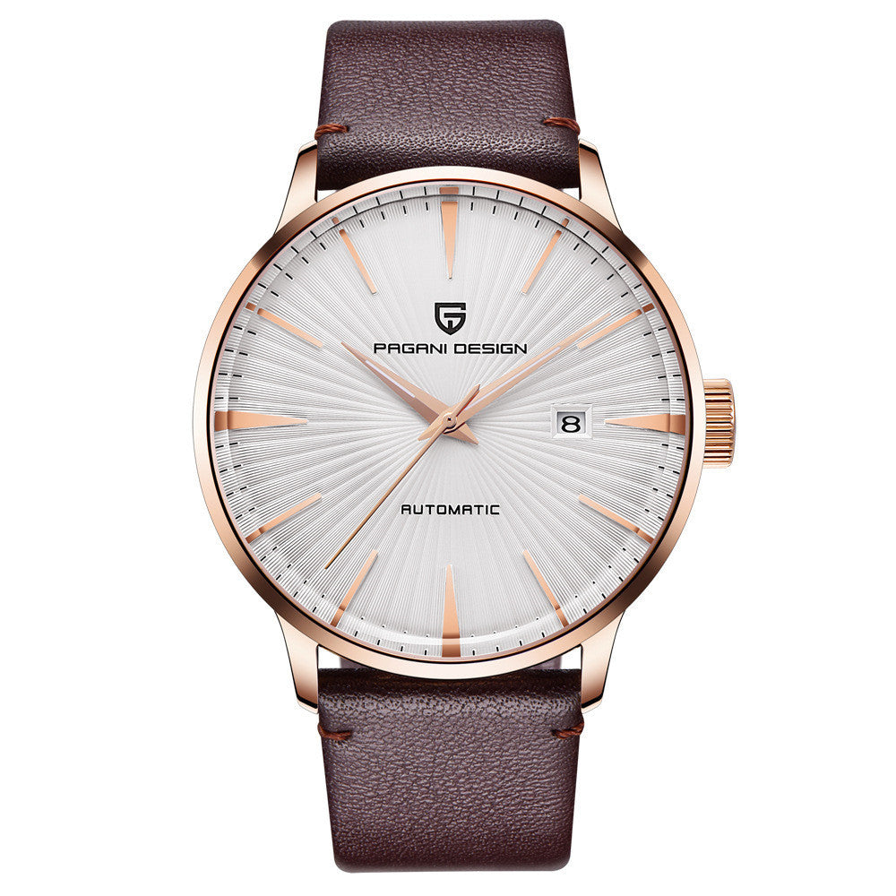Hald - Men's Luxe Automatic Pagani Watch Leather Edition