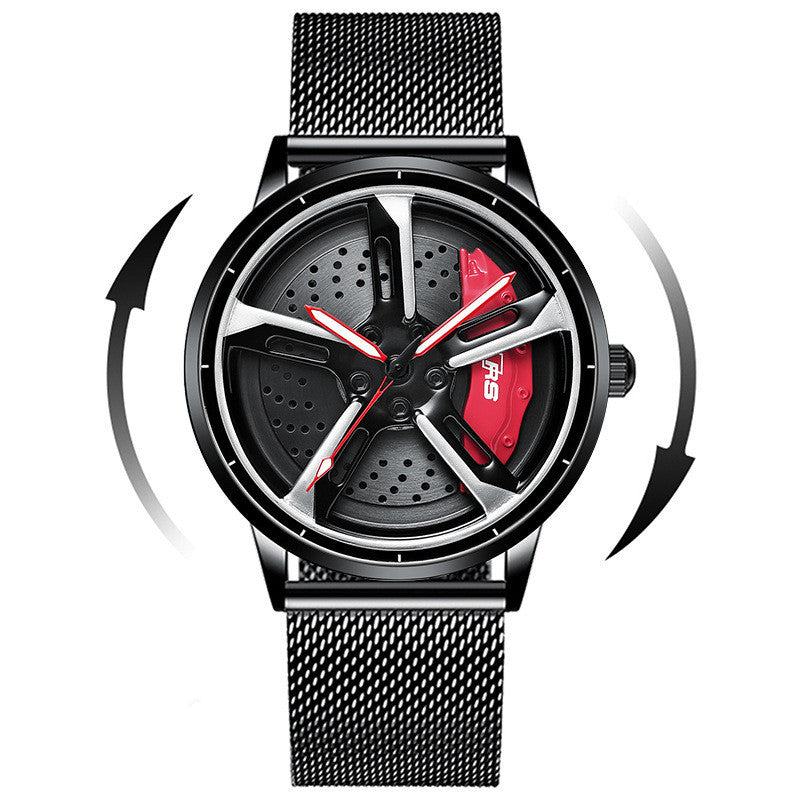 Audi RS6 - Premium Gyro Rim Watches