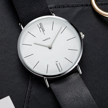 Monoré - Men's Premium Leather Slim Watch