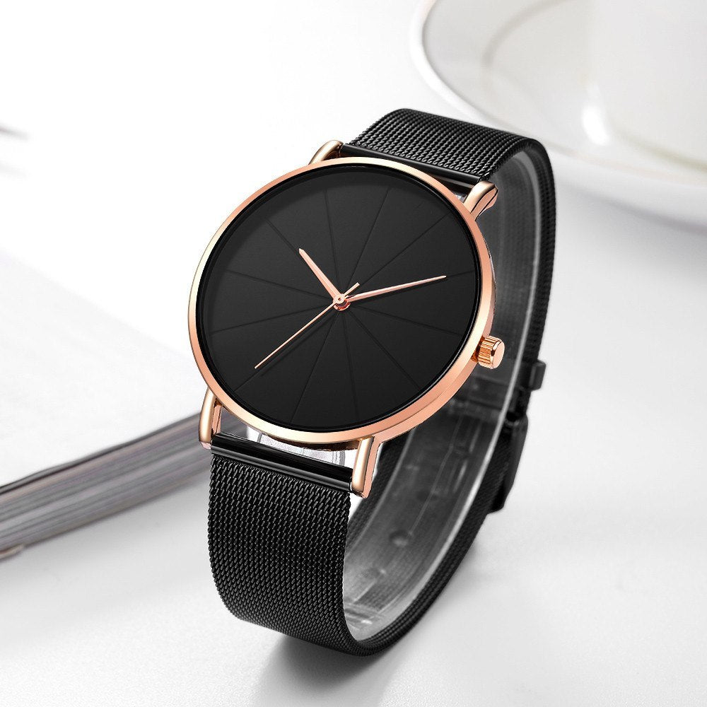 Bantility - Mens Premium Blank Mesh Watch
